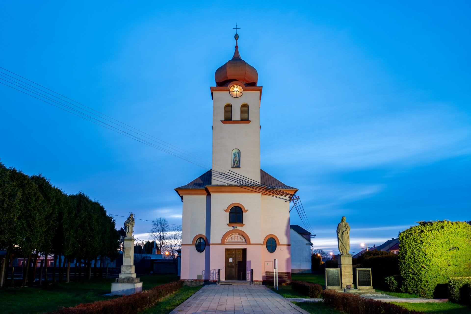 Kostel sv.Floriána, Pravčice